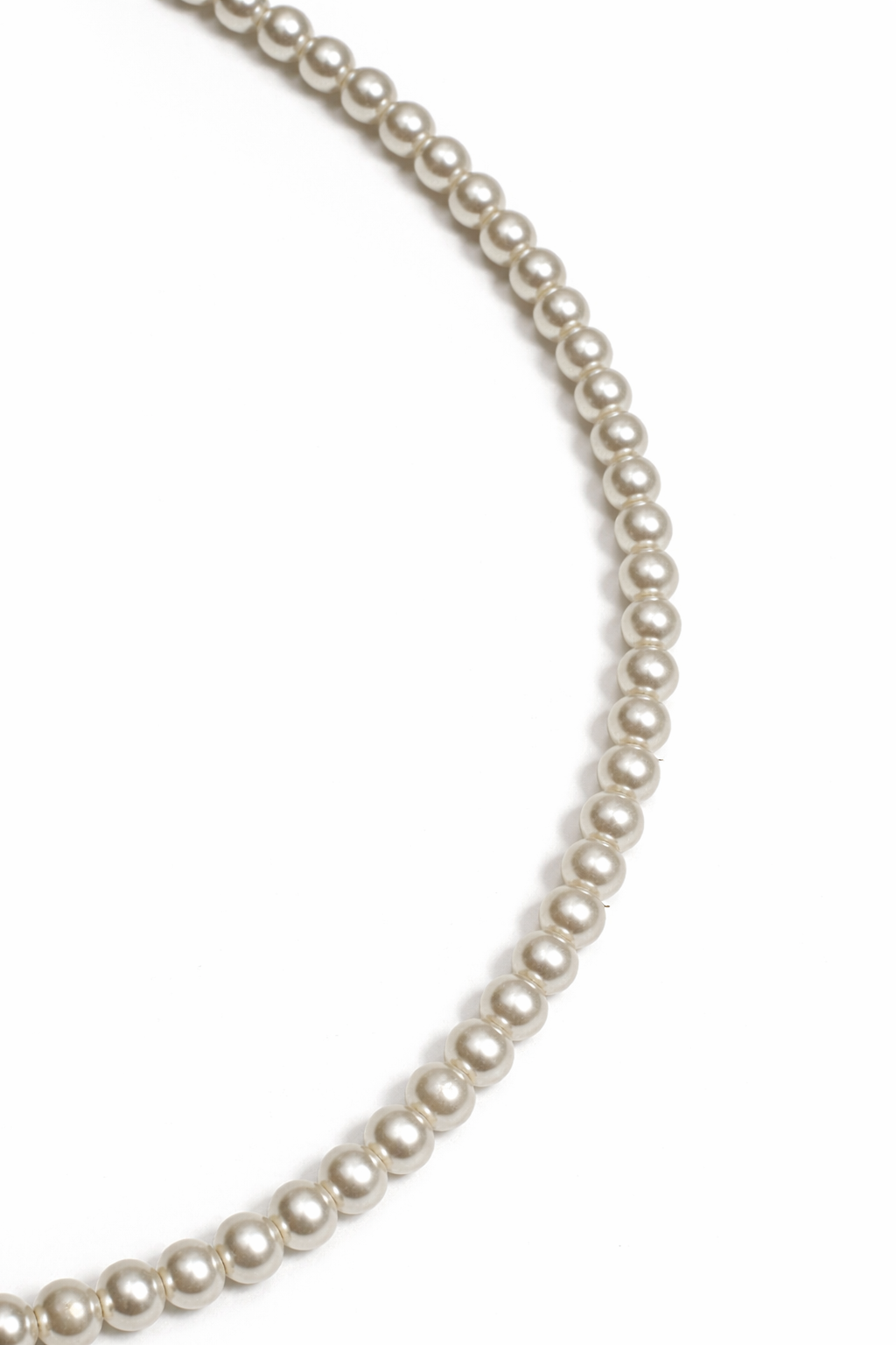 PALMA pearl strand necklace with engraved Palms Out tag — Palms Out